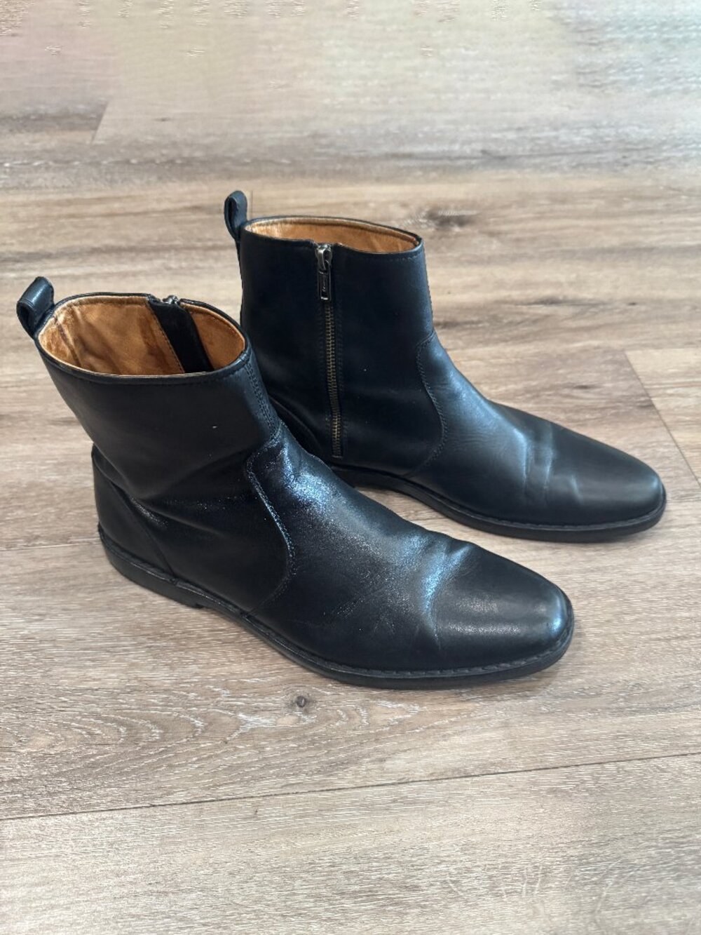 Coach Henry side-zip dress chelsea boots